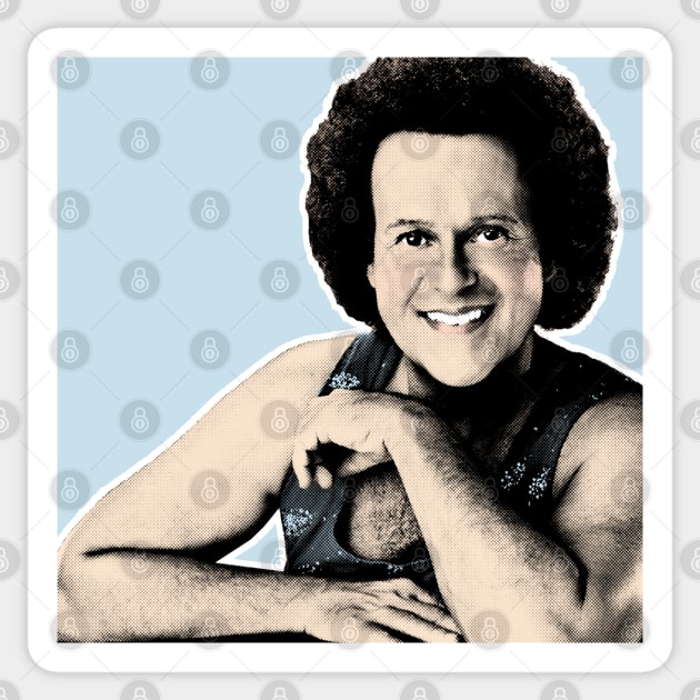 Richard Simmons Sticker by DankFutura